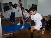 Adestrando no ximnasio